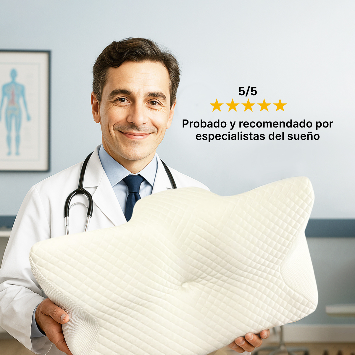 Almohada Cervical OrthoSleep - by Biorest®